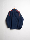 Adidas Dark Blue Red Green Striped Sports Jacket L - VinoKilo.com