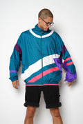 5Quash Ace Petrol Purple Neon Pink White Sportjacket - VinoKilo.com