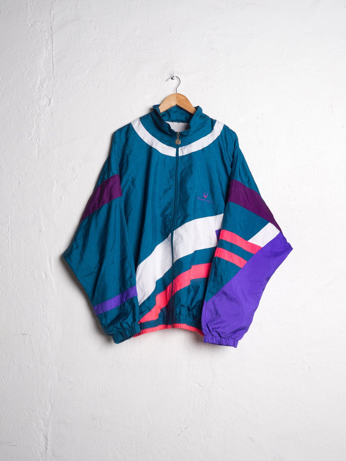 5Quash Ace Petrol Purple Neon Pink White Sportjacket - VinoKilo.com