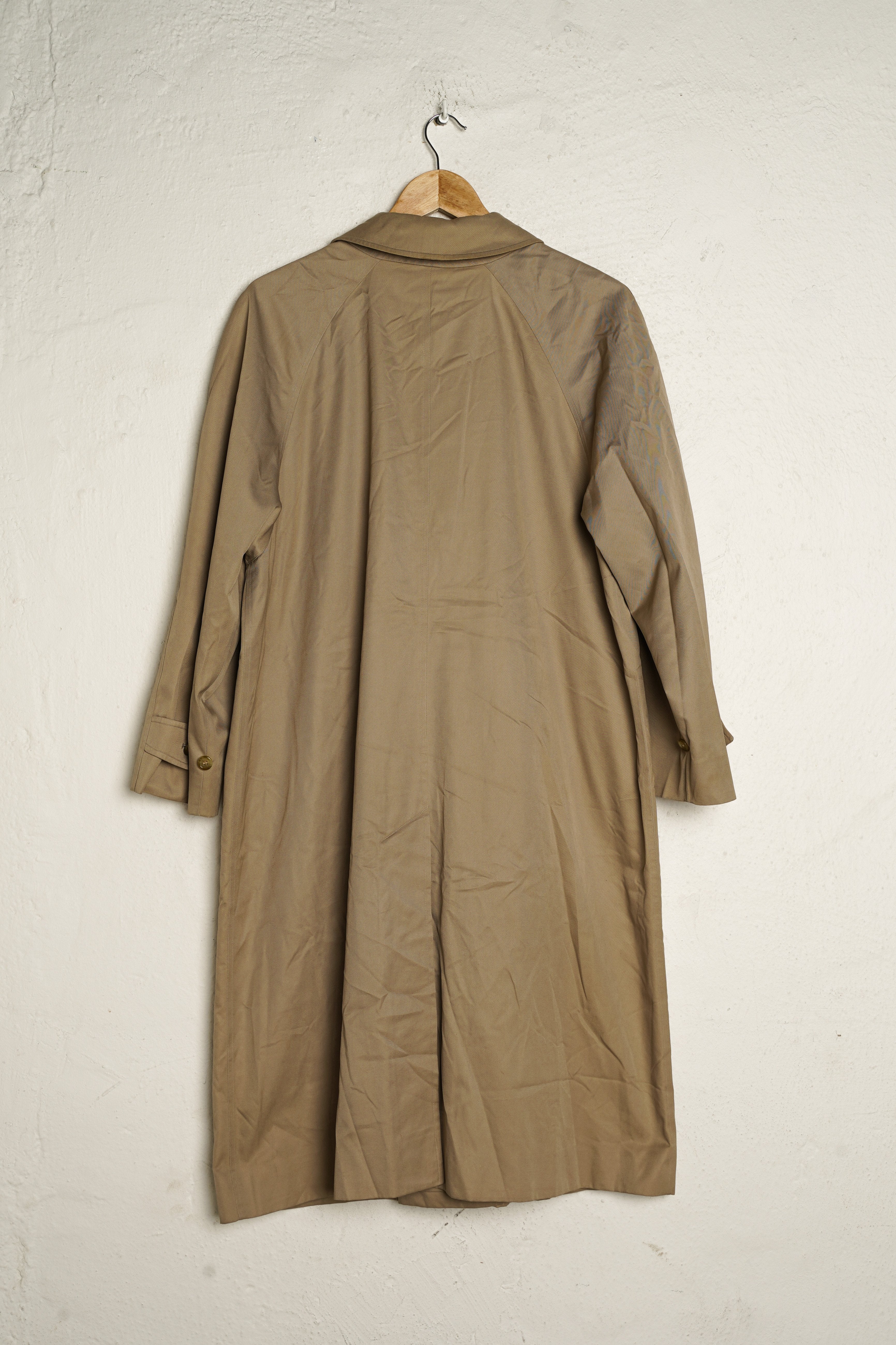Beige BURBERRY Classy Coat L - VinoKilo.com