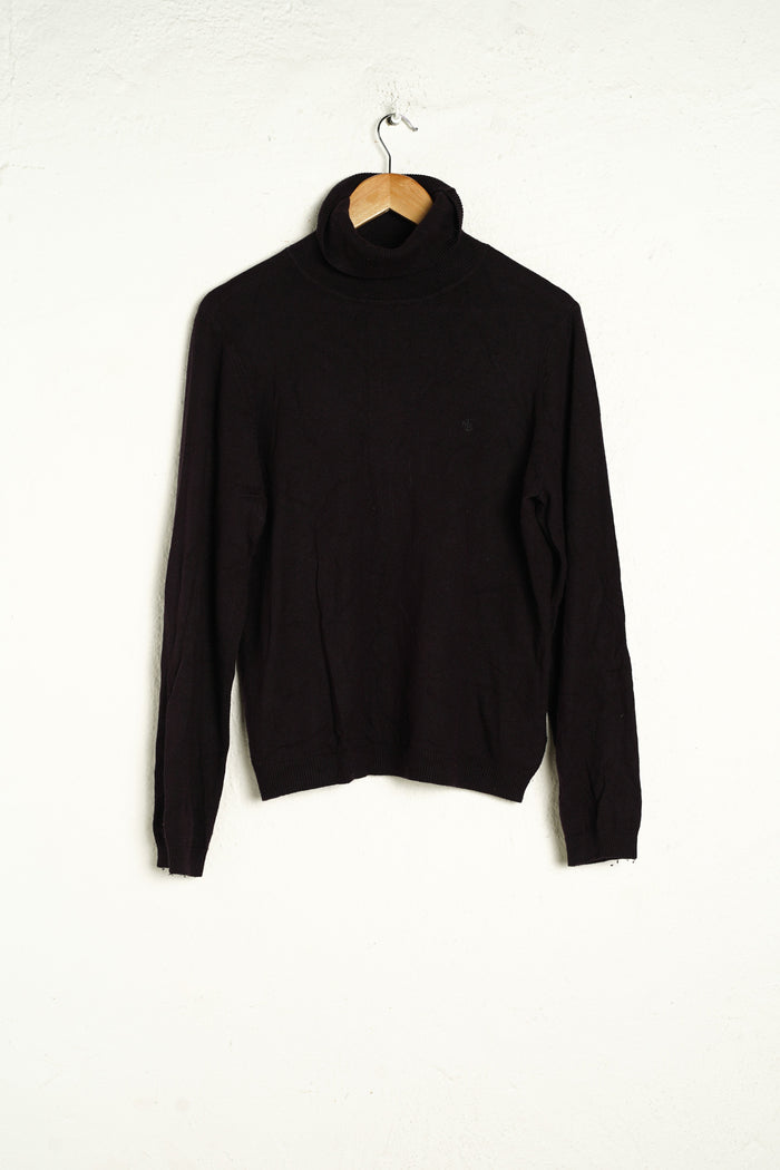Aubergine RALPH LAUREN Turtleneck Knit Jumper XL - VinoKilo.com