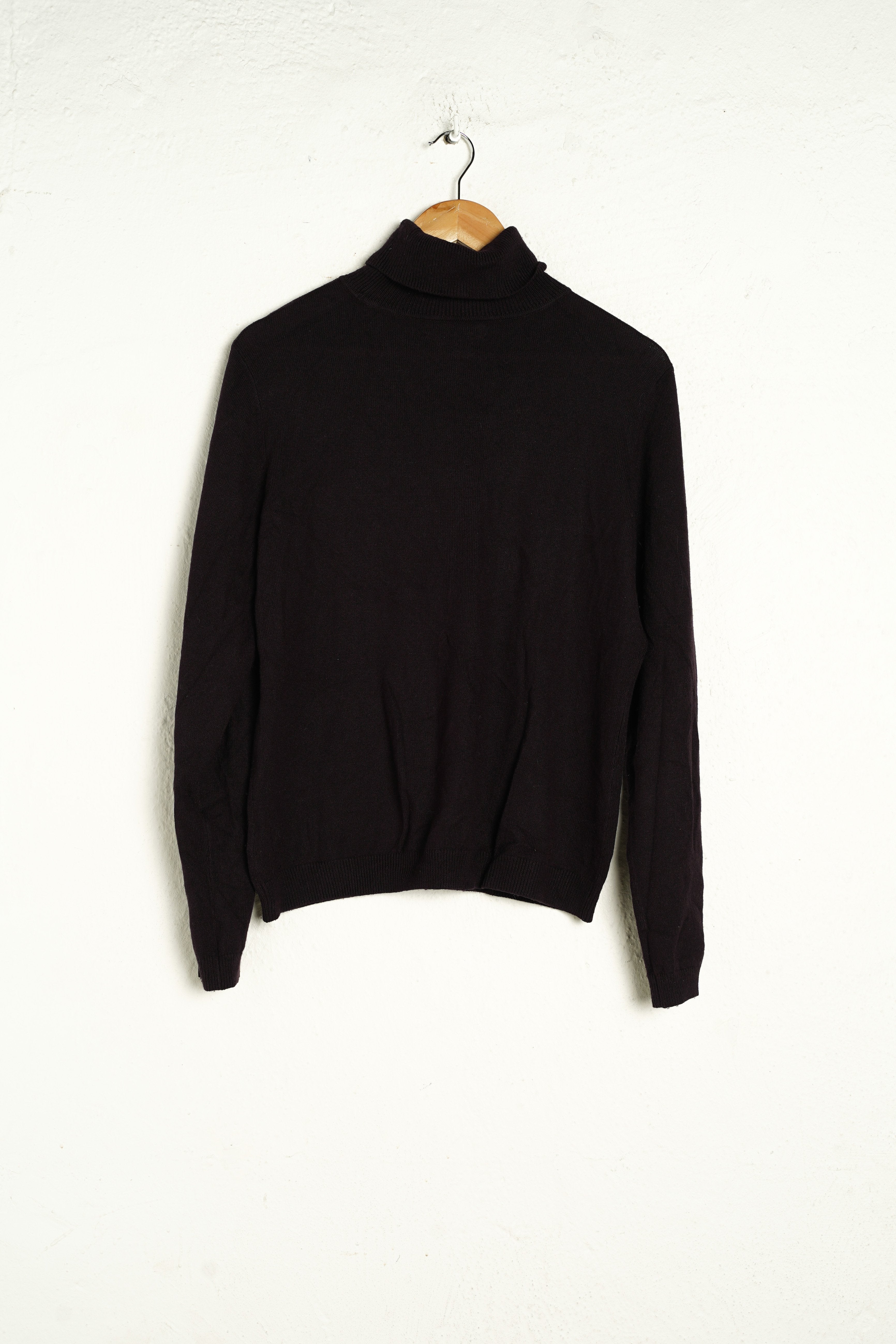 Aubergine RALPH LAUREN Turtleneck Knit Jumper XL - VinoKilo.com