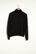 Aubergine RALPH LAUREN Turtleneck Knit Jumper XL - VinoKilo.com