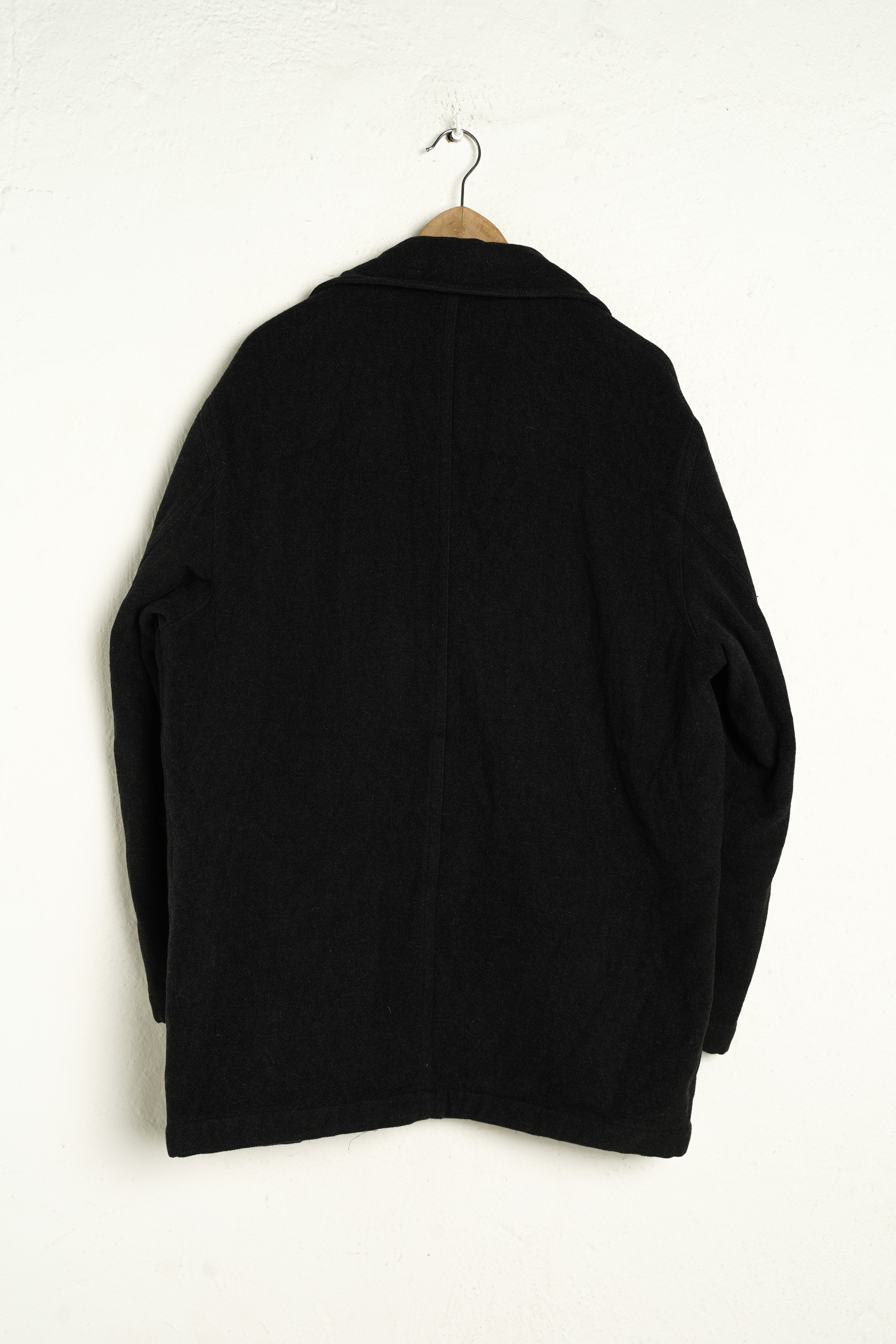 Anthrazit LACOSTE Wool Coat L - VinoKilo.com