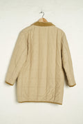 Beige Burberry quilted Jacket L - VinoKilo.com